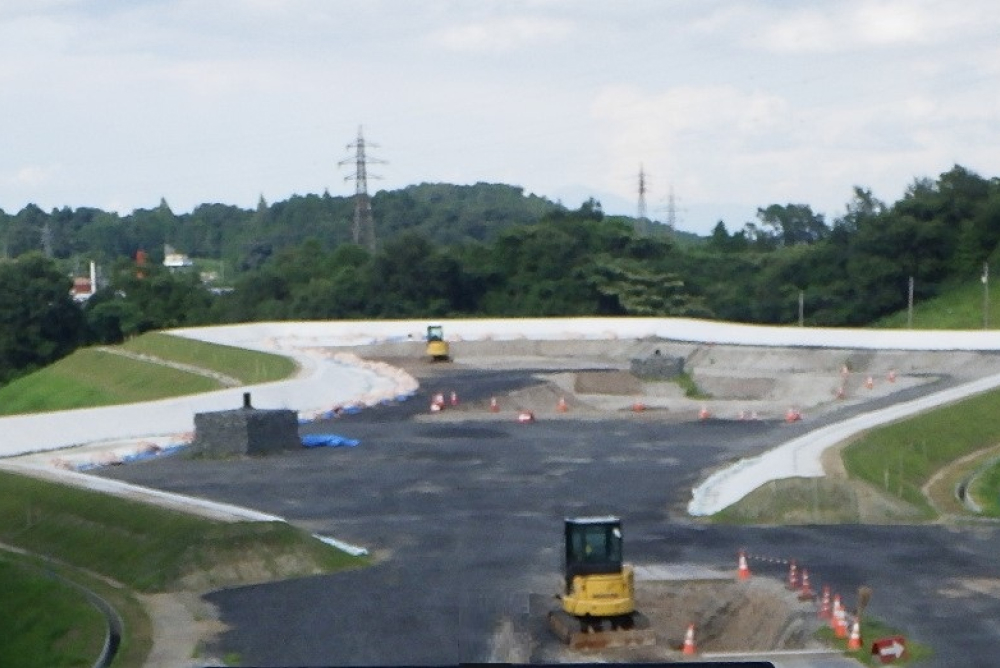 ゴミ処理場造成工事